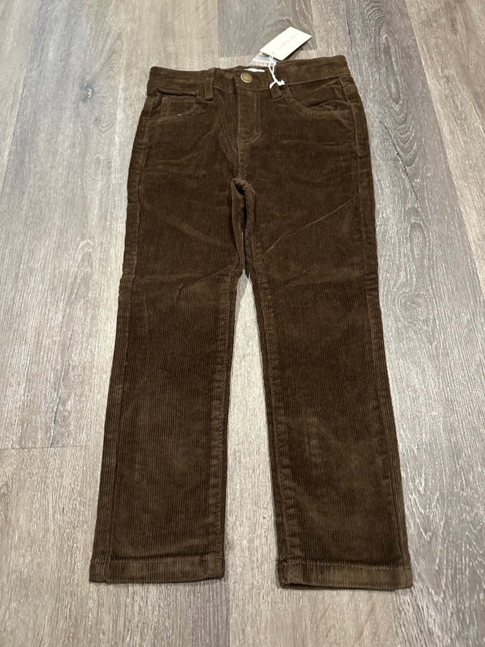 Jamie Kay Boys NWT 7 brown cords